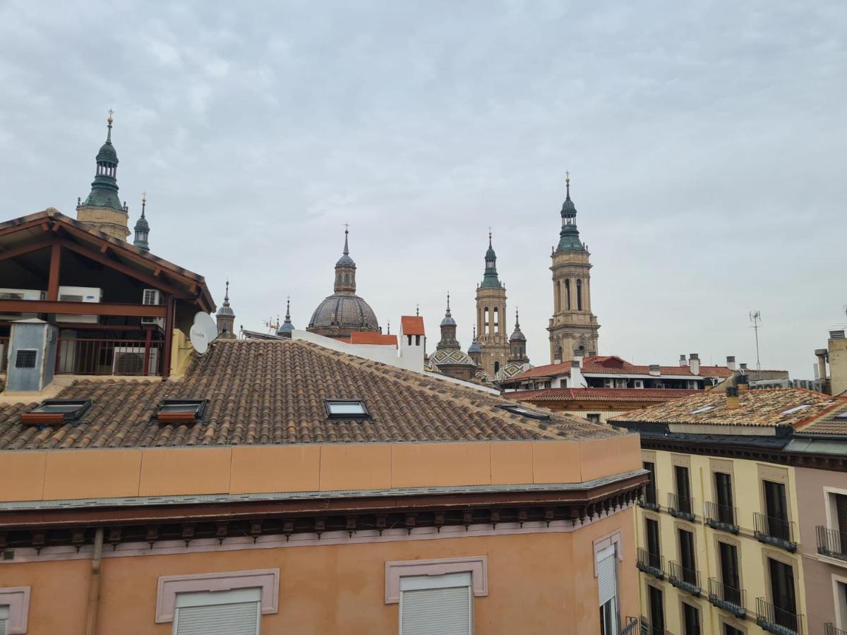 Dos Torres Atico Abuhardillado En Calle Alfonso I Zaragoza Buitenkant foto